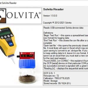 Solvita Reader Software