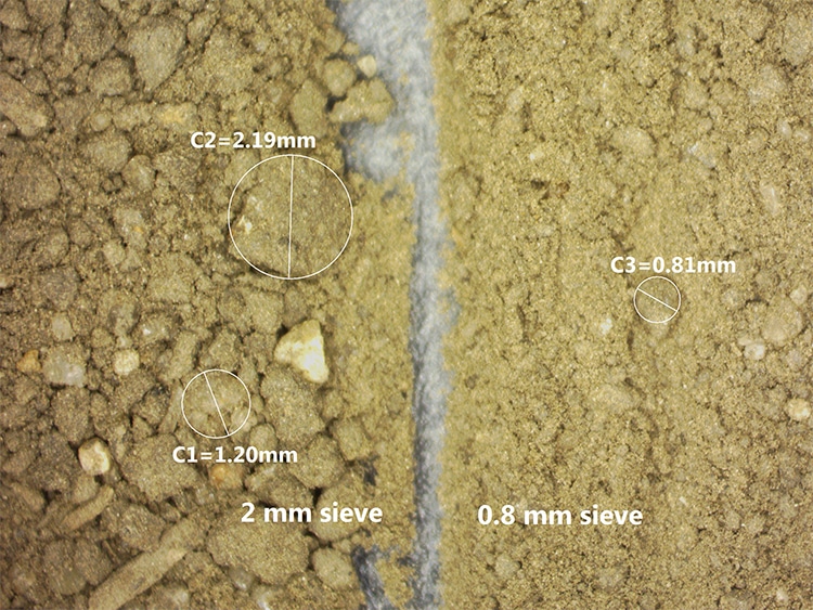 Soil Sieving Study Examines Artifacts in Respiration, SLAN, VAST